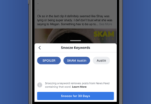 Facebook เตรียมเพิ่มฟีเจอร์ Keyword Snooze ซ่อนทุกโพสต์ที่เป็นเรื่องที่เราไม่อยากเห็น Facebook Keyword Snooze