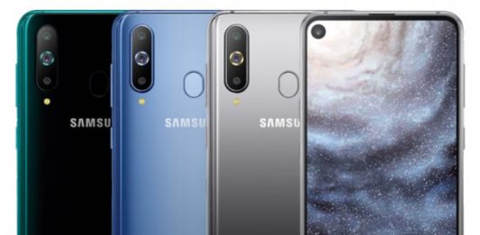 เปิดตัวแล้ว Samsung Galaxy A8s มือถือ Infinity-O หน้าจอมีรูรุ่นแรก Samsung Galaxy A8s