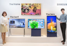 Samsung เปิดตัว The Sero ทีวีหน้าจอแนวตั้ง ใช้แสดงคอนเทนต์จากมือถือ Samsung Vertical TV