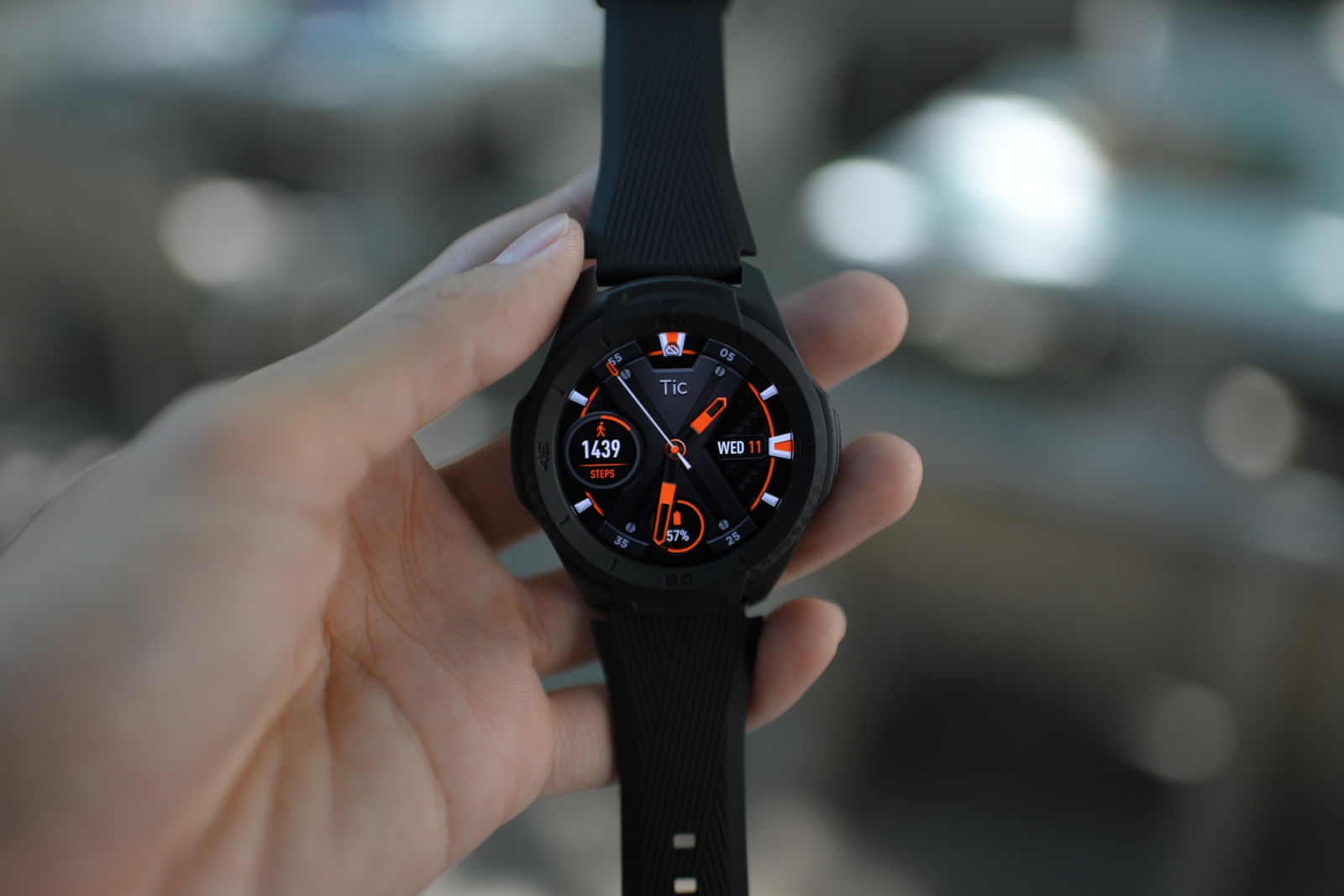 amazfit smartwatch for android and ios devices black