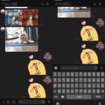 line dark mode