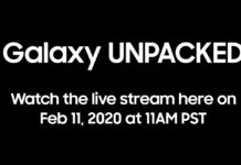 ช่องทางรับชมการถ่ายทอดสด Samsung 2020 Galaxy Unpacked Event galaxy unpacked live