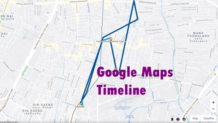 Google Maps Timeline