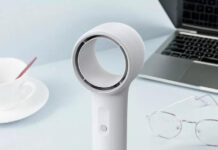 Xiaomi ผลิตพัดลมพกพาแบบไร้ใบพัด ให้เด็ก ๆ ใช้ได้ไม่ต้องกลัวใบพัดบาดนิ้ว Xiaomi Bladeless Fan