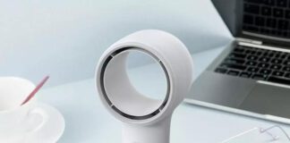 Xiaomi ผลิตพัดลมพกพาแบบไร้ใบพัด ให้เด็ก ๆ ใช้ได้ไม่ต้องกลัวใบพัดบาดนิ้ว Xiaomi Bladeless Fan