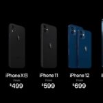 iphone line up 2020