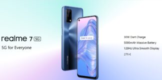 เปิดตัว realme 7 5G มือถือชิป Dimensity 800U หน้าจอ 120Hz ราคาหมื่นเดียว realme 7 5G