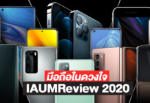 15 มือถือในดวงใจ IAUMReview ปี 2020