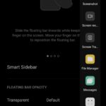 Smart Sidebar OPPO Reno5