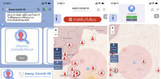 ปี 2021 ต้องมี! Add LINE “Away Covid-19 “แจ้งเตือนก่อนเข้าใกล้พื้นที่มีเคส” ในระแวกสถานที่แพร่ระบาดเชื้อไวรัสโควิด-19 away-covid-19