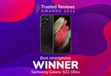 Galaxy S21 Ultra 5G คว้ารางวัล “Best Smartphone” จาก Trusted Reviews Awards 2021