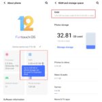 Extended RAM vivo Y76 5G