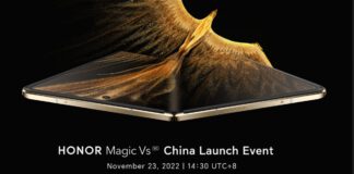 เตรียมพบมือถือจอพับ Honor Magic Vs 23 พฤศจิกายนนี้
