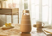 แอลจีชวนมาเปลี่ยนไลฟ์สไตล์ในชีวิตประจำวันให้สนุกกว่าที่เคย ด้วยลำโพงบลูทูธแบบพกพาดีไซน์ล้ำไม่ซ้ำใคร LG XBOOM360 รุ่น XO3Q LG XBOOM360 รุ่น XO3Q