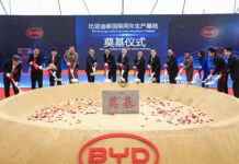 BYD จัดพิธีวางศิลาฤกษ์โรงงานผลิตรถยนต์แห่งแรกในประเทศไทย พร้อมส่งมอบรถ BYD ATTO 3 คันที่ 9,999 และ 10,000 BYD ATTO 3, BYD, EV, BYD โรงงานผลิต ไทย